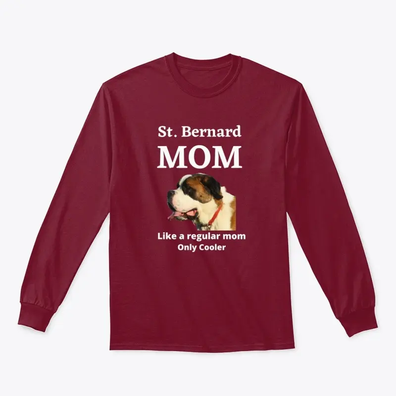 Cool Saint bernard mom